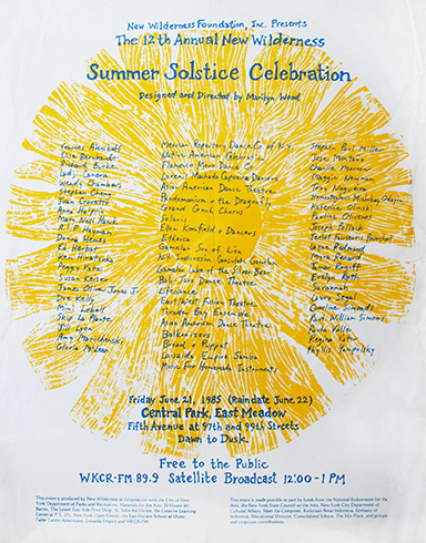 Summer Solstice Event & Broadcast 1985